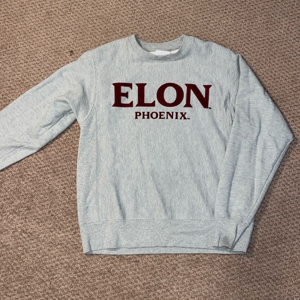 Women’s Gray Champion Elon Sweatshirt